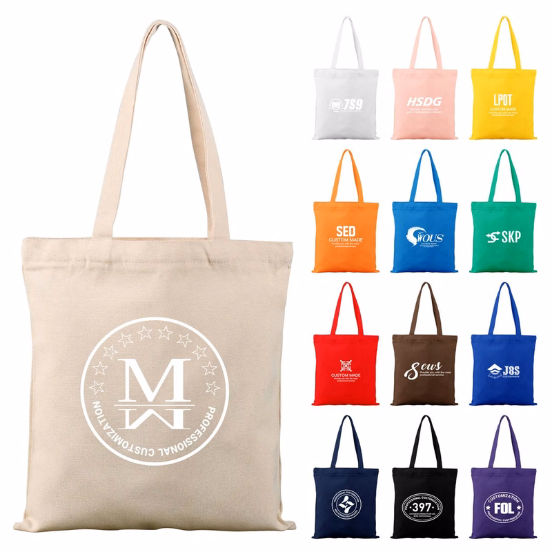 Cotton Canvas Tote Bag