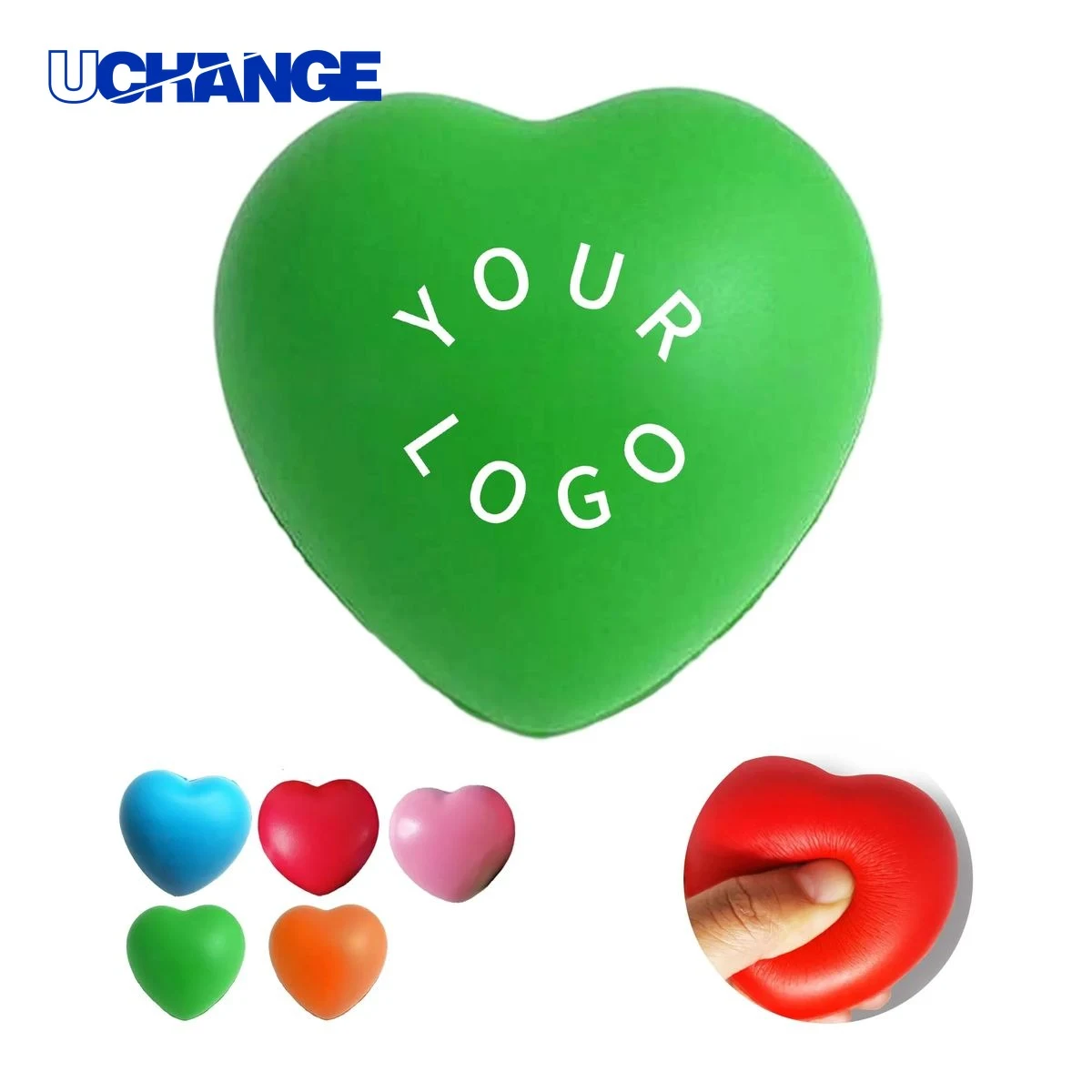 Valentine's Day Heart Stress Balls Squeeze Toy Set 1