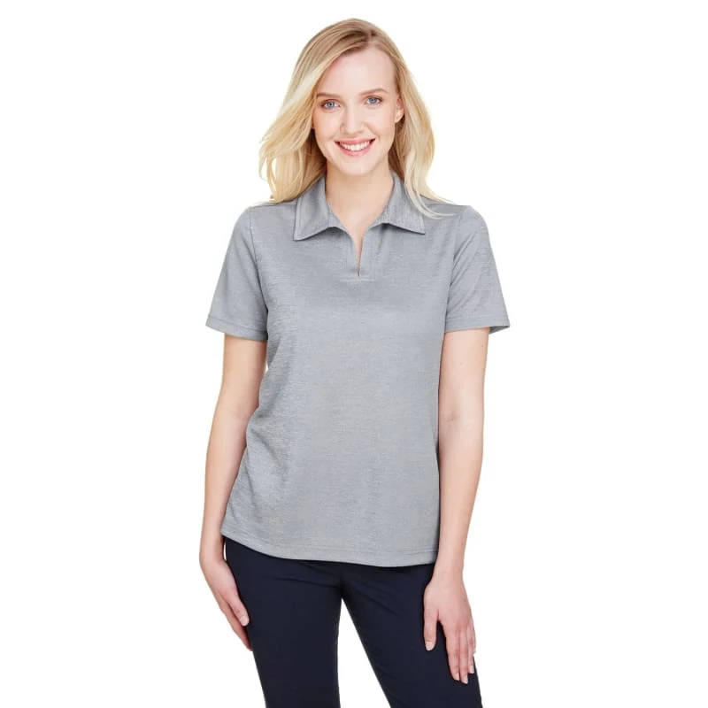 Devon & Jones CrownLux Performance™ Ladies' Address Melange Polo 1