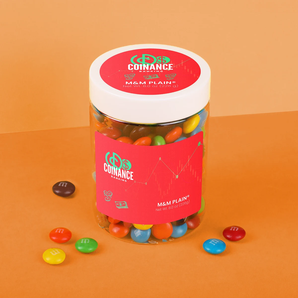 M&M'S® Plain: Large Jar 1
