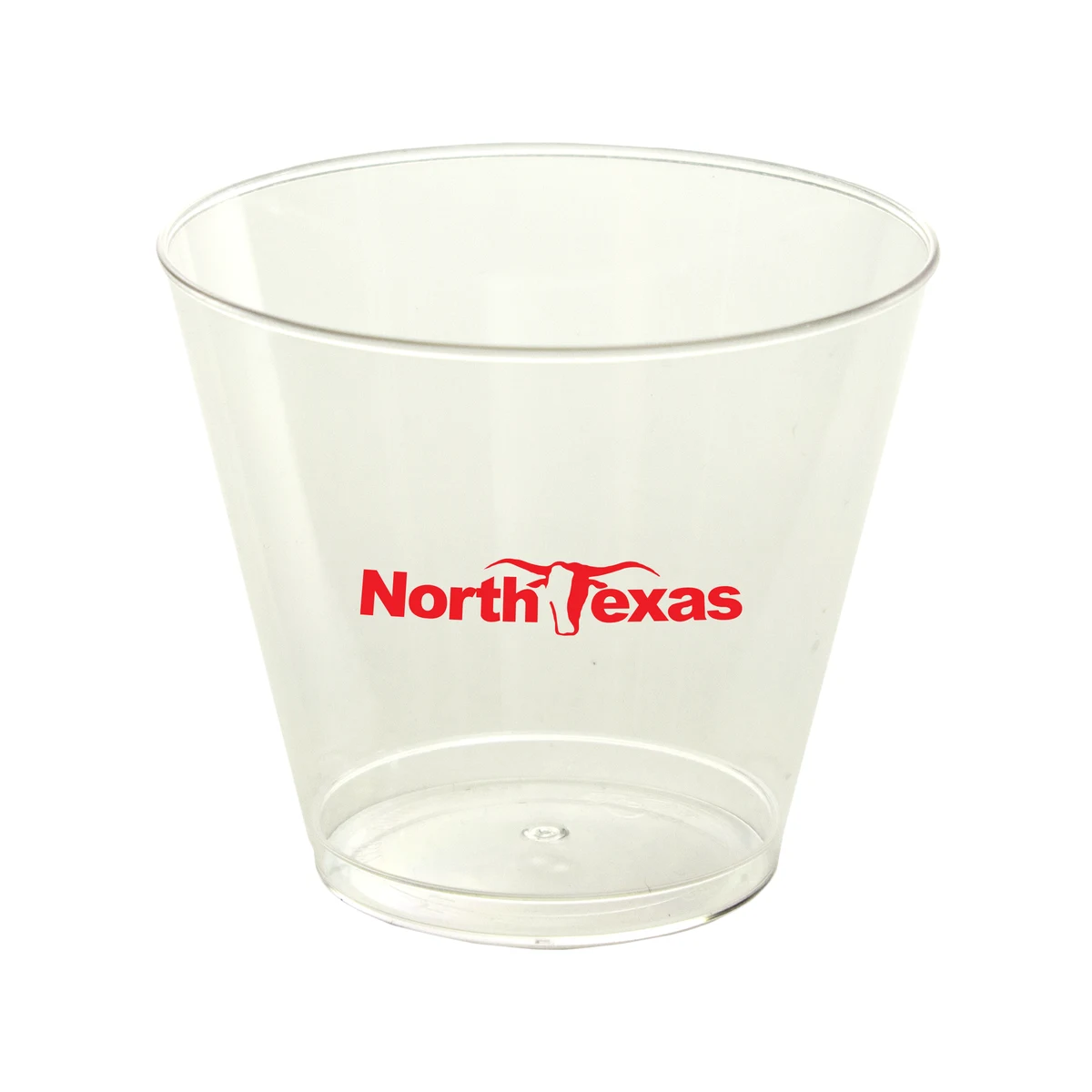 5oz. Squat Clear Plastic Hard-Sided Tumbler 1