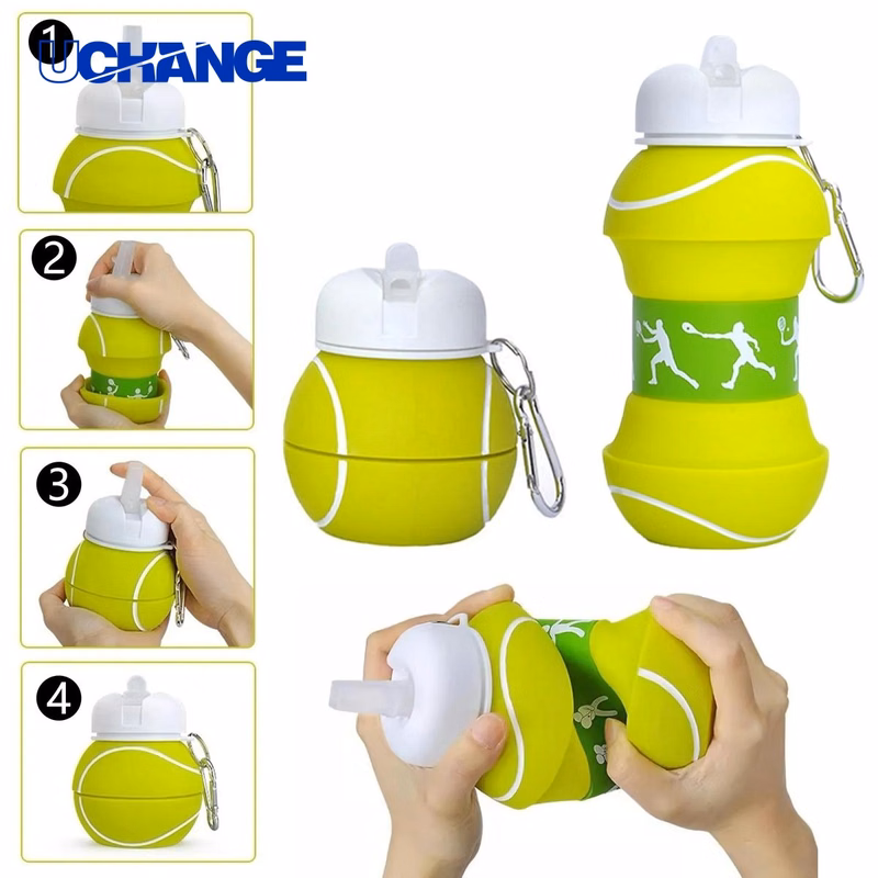Collapsible Silicone Bottle Container (19 oz)