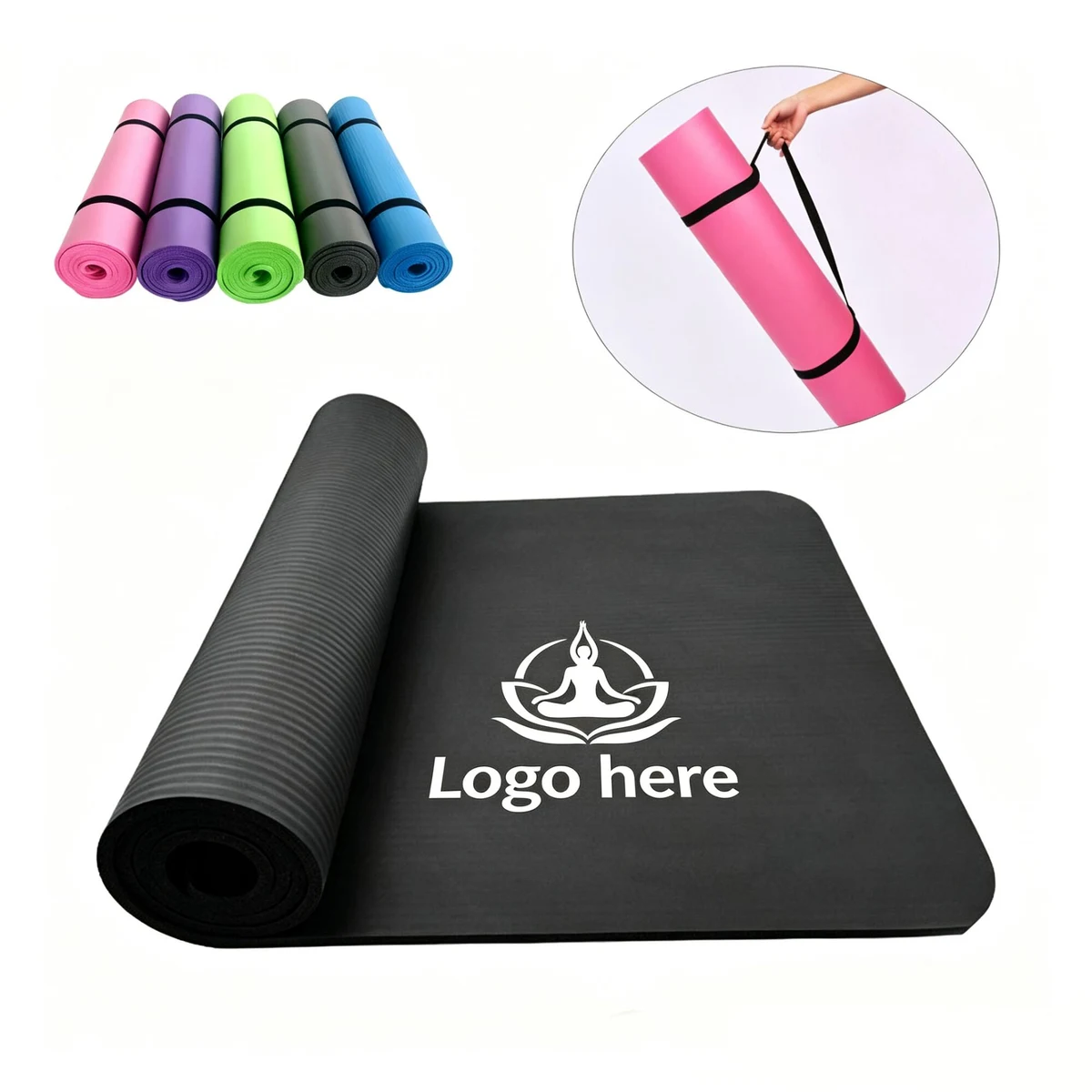 Thick Yoga Mat for Home Use 1