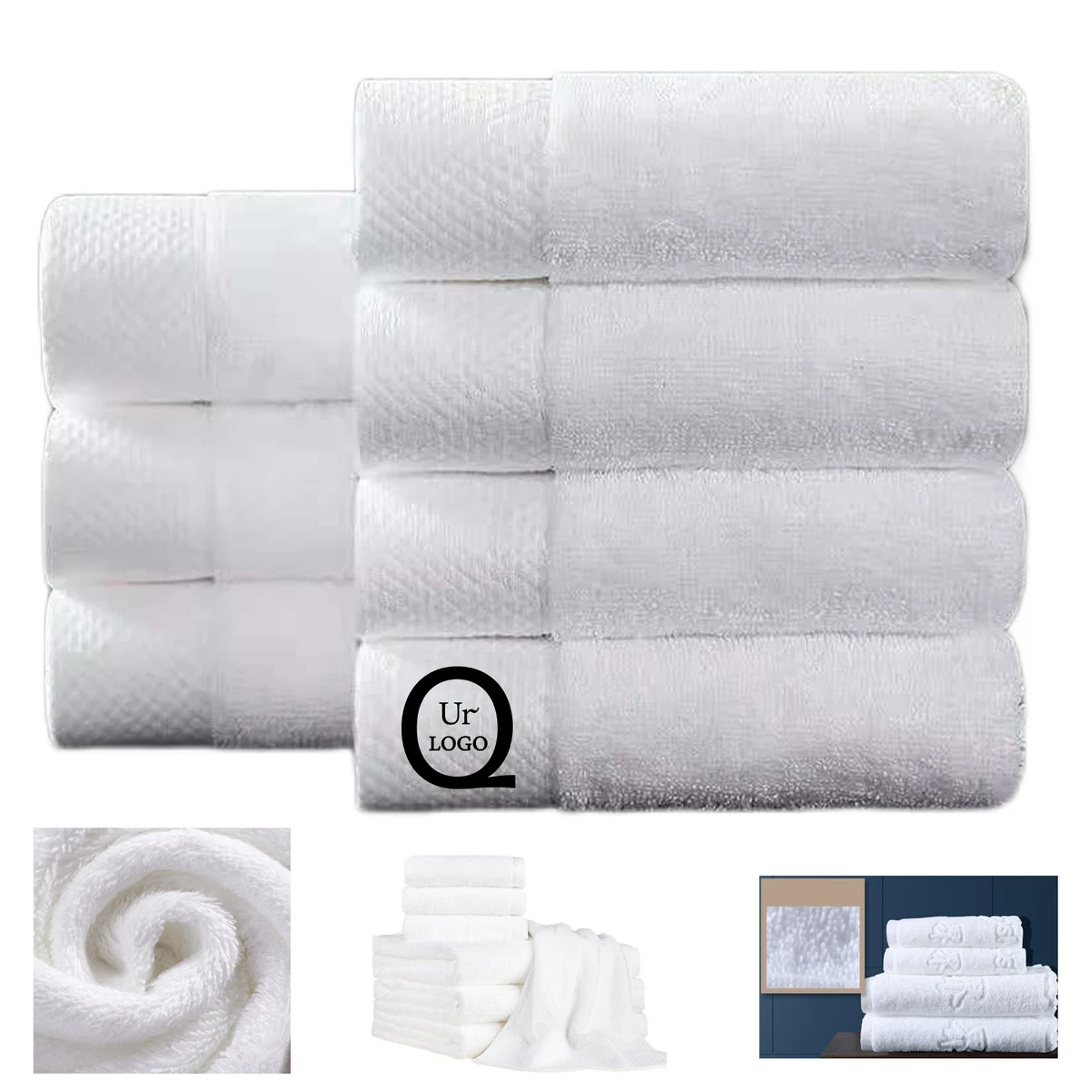 Thick Bath Face Towel 1