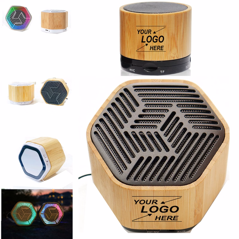 Bamboo Wireless Speaker for Home Audio