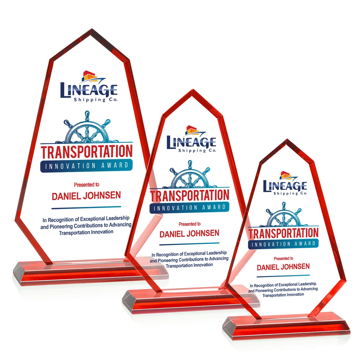 Pearson VividPrint™ Award - Red 1