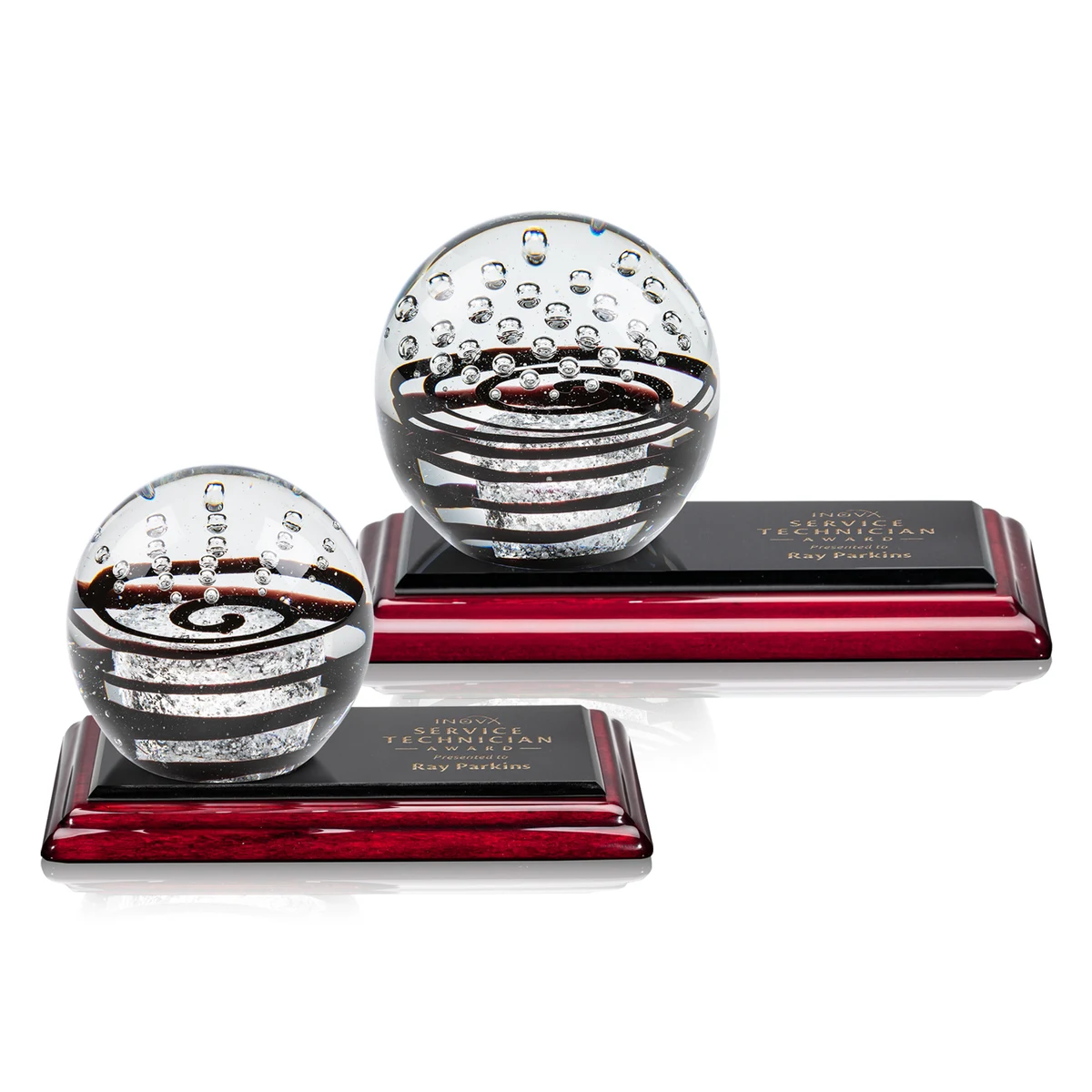 Serenity Award on Rosewood Base 1