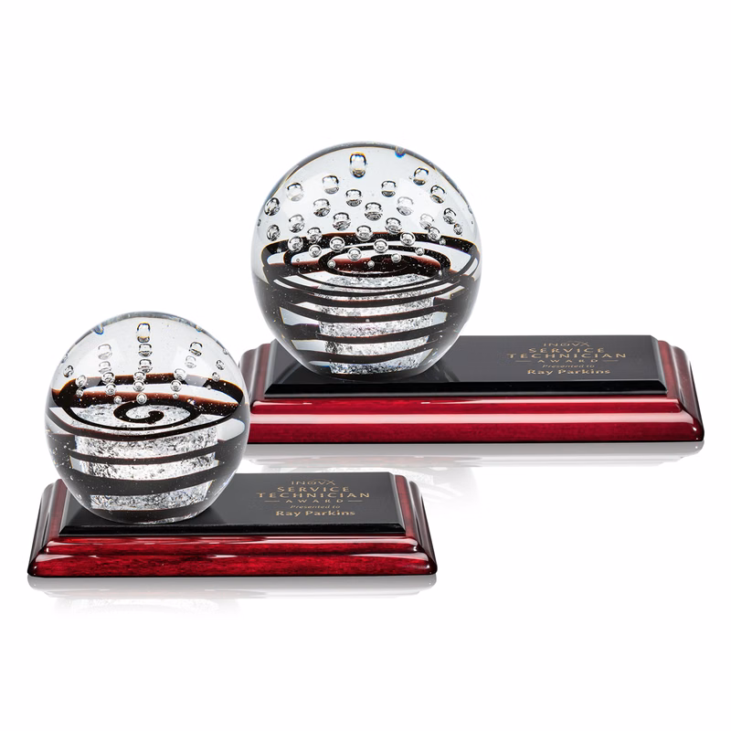 Serenity Award on Rosewood Base