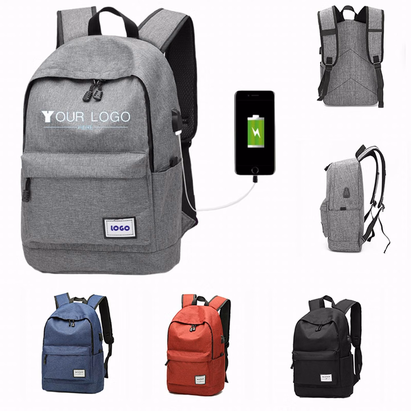 Youth Travel USB Charging Backpack