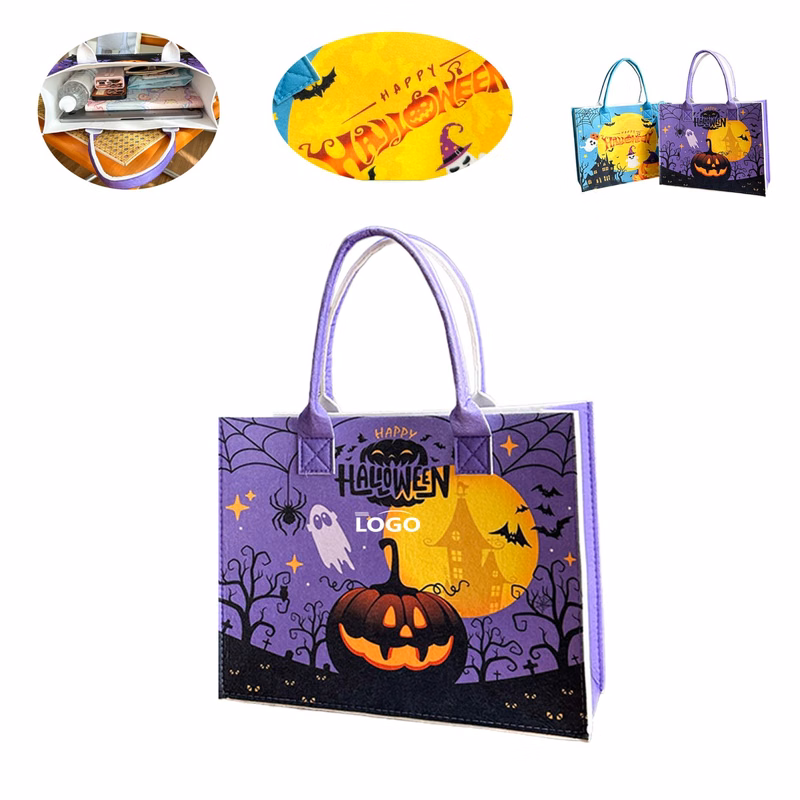 Halloween Themed Tote Bag