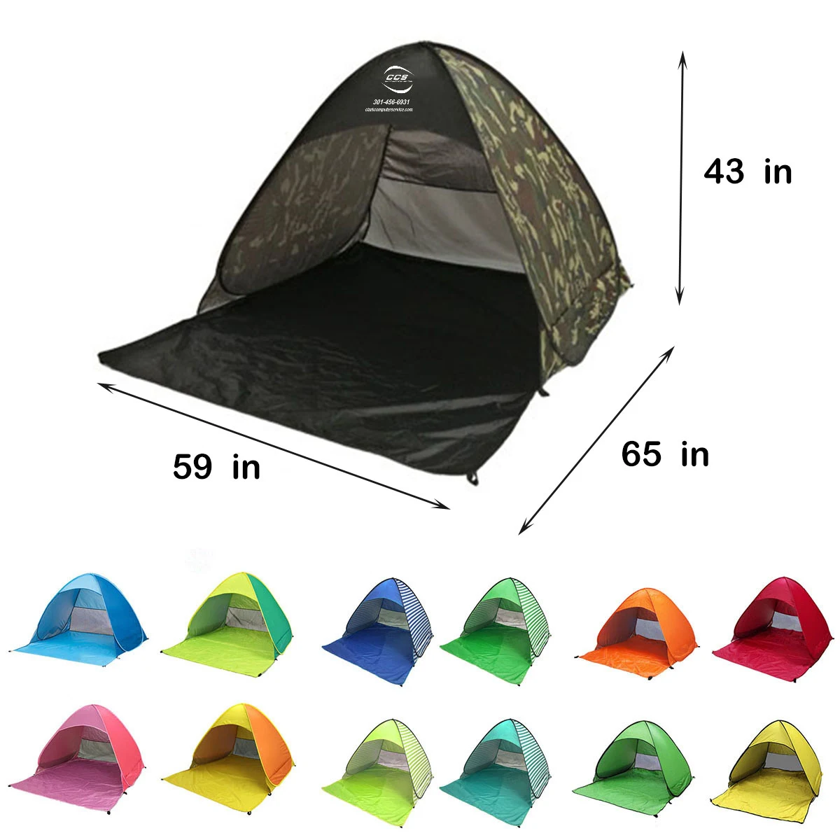 Pop Up Shade Tent 1