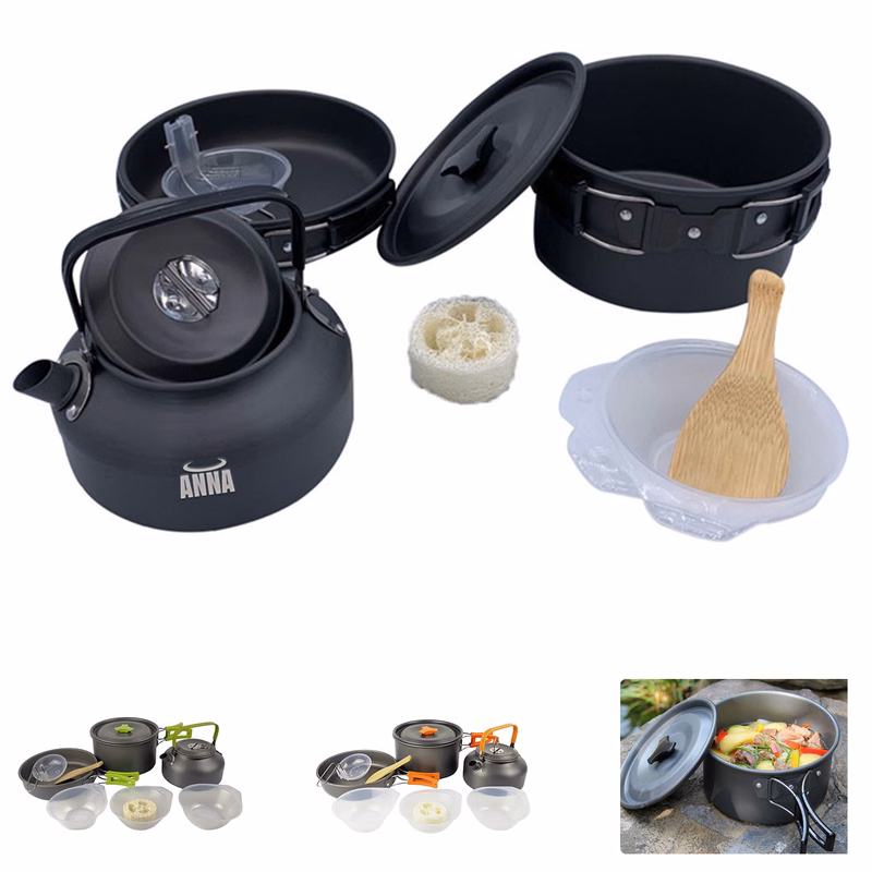 Camping Aluminum Cookware Set