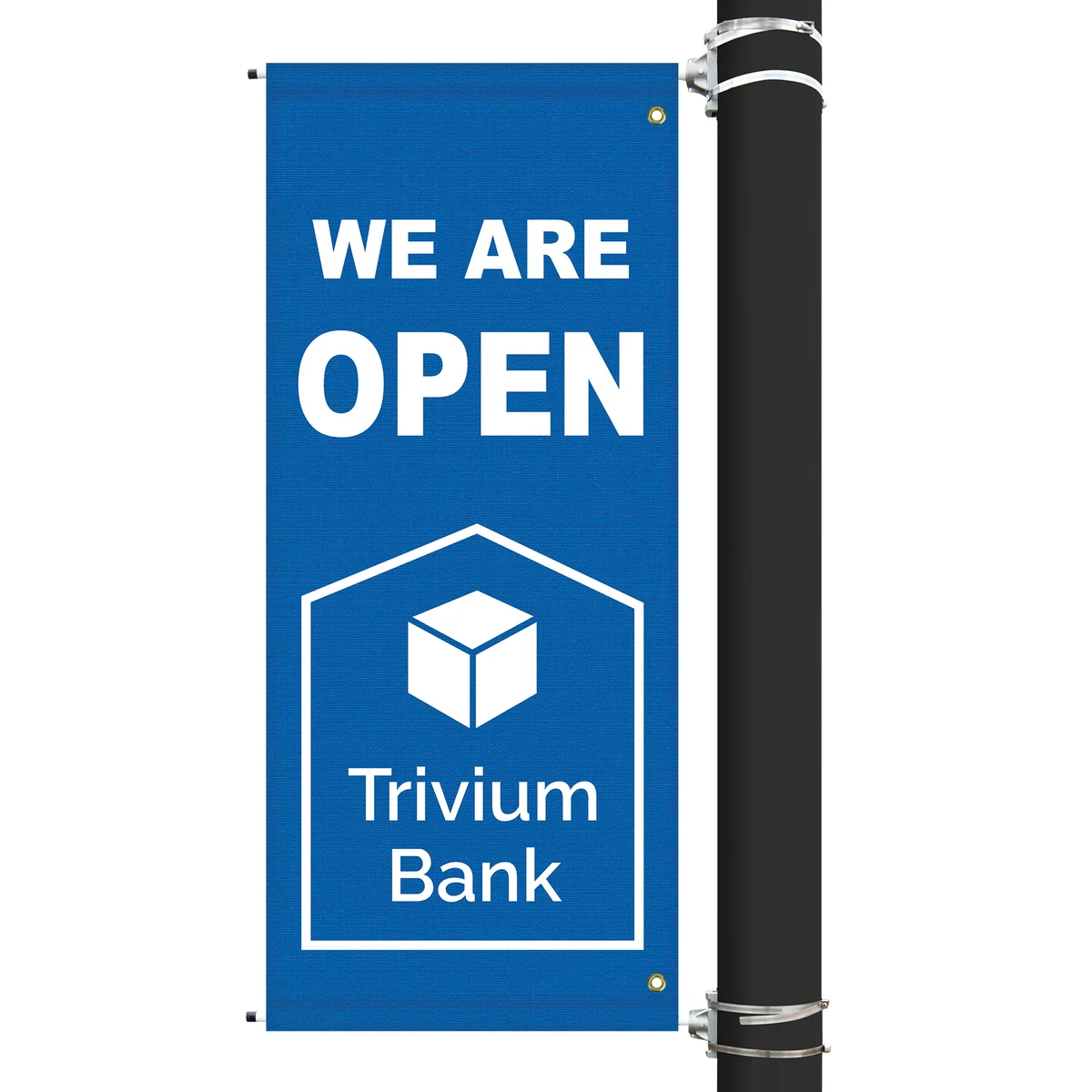 54" x 22" Custom Sunbrella™ Avenue Banner-1 Color Imprint 1