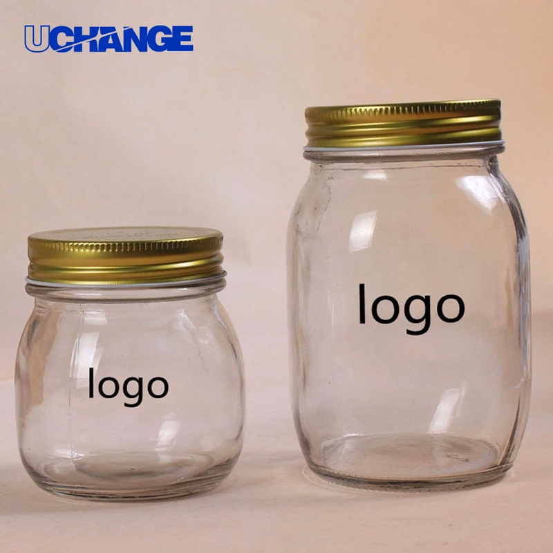 8oz Mason Jar Cup with Iron Lid for Parties, Desserts & Table Service