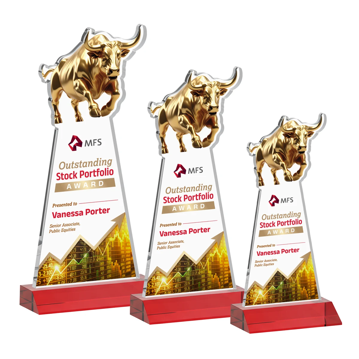 Raging Bull VividPrint™ Award - Red 1