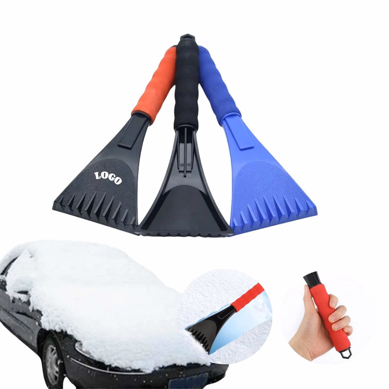 Winter Sponge Handle Car Windshield Ice Shovel Snow Scraper