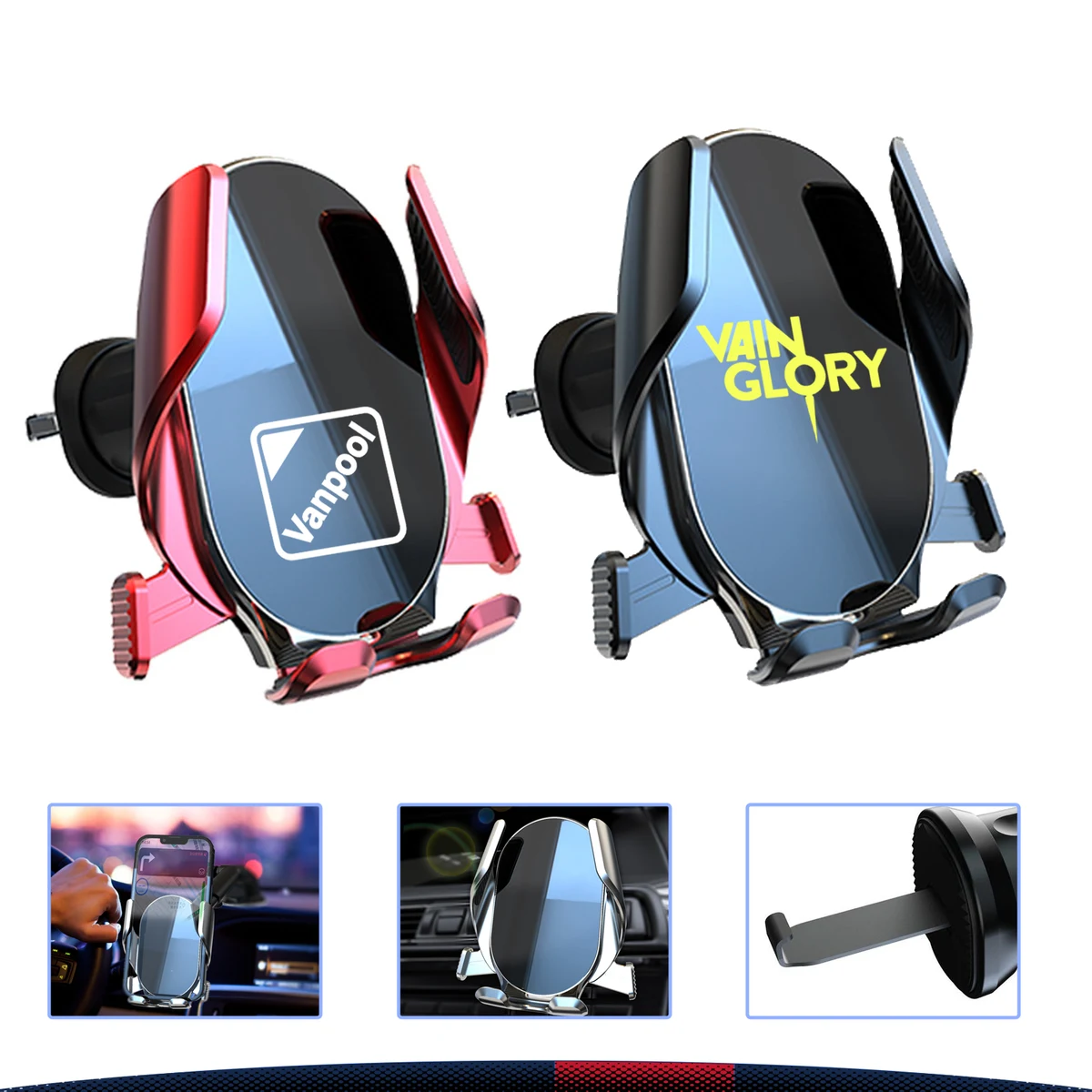 Dual Air Vent Phone Holder 1