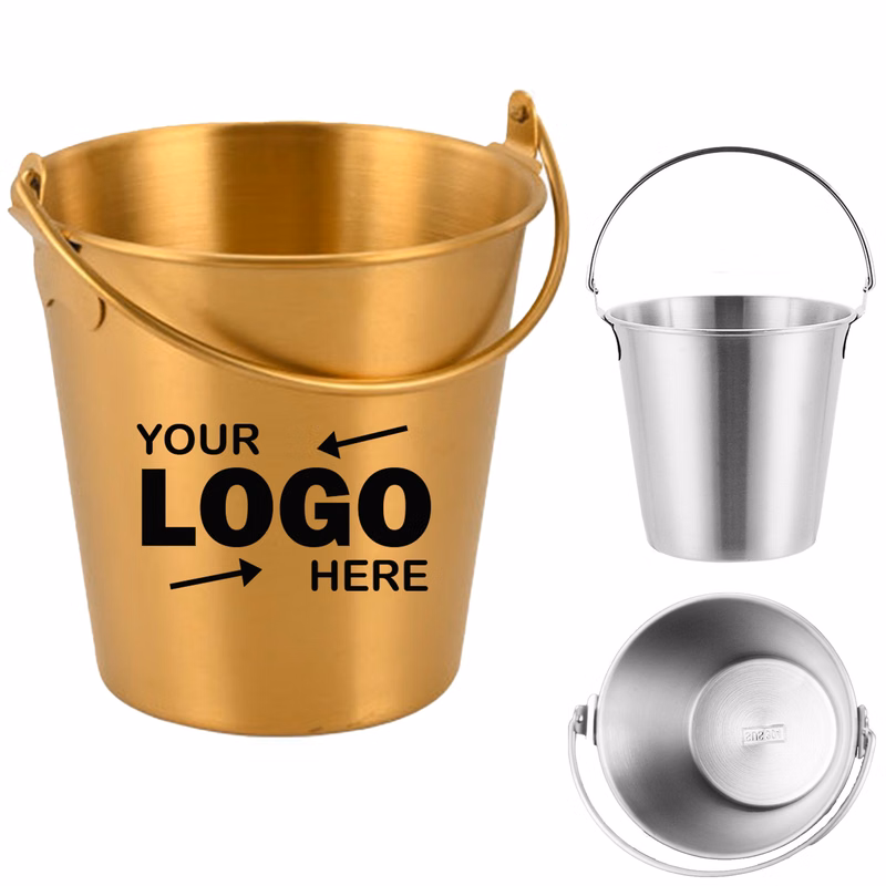 57.5oz Large Capacity Ice Bucket with Handle