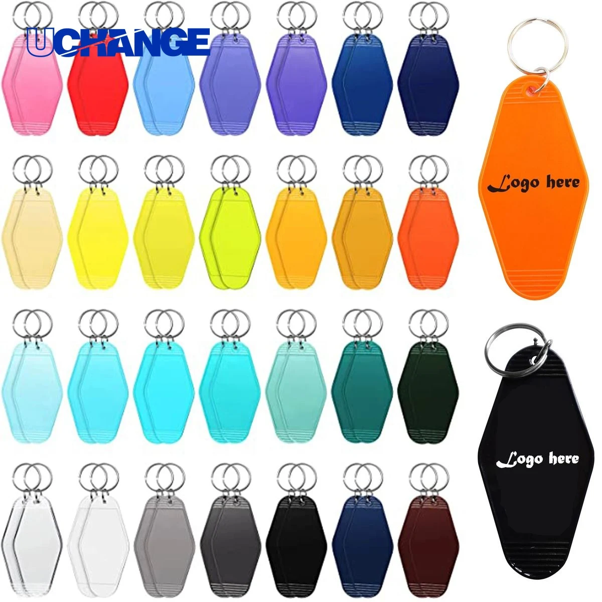 Hotel Motel Key Tag Keychain 1