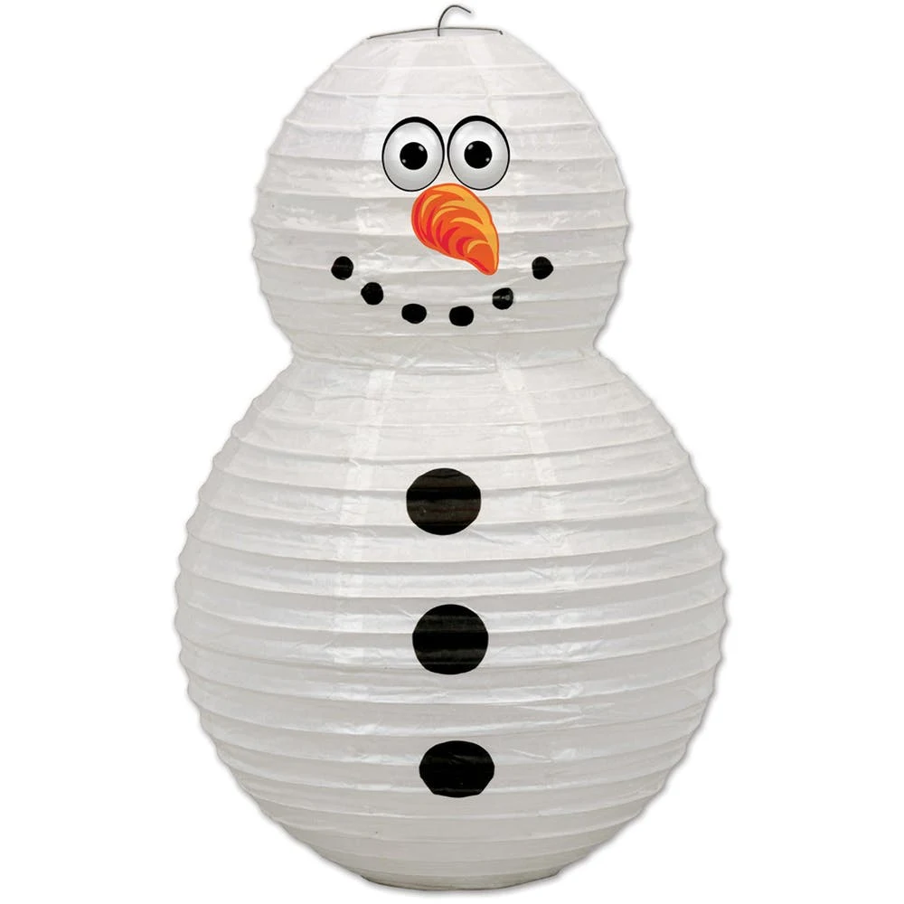 Paper Lanterns - Snowman 1