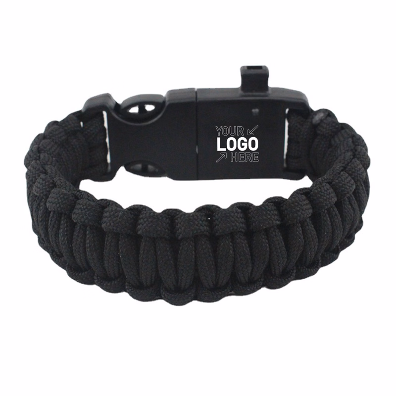 Survival Bracelet With Whistle
