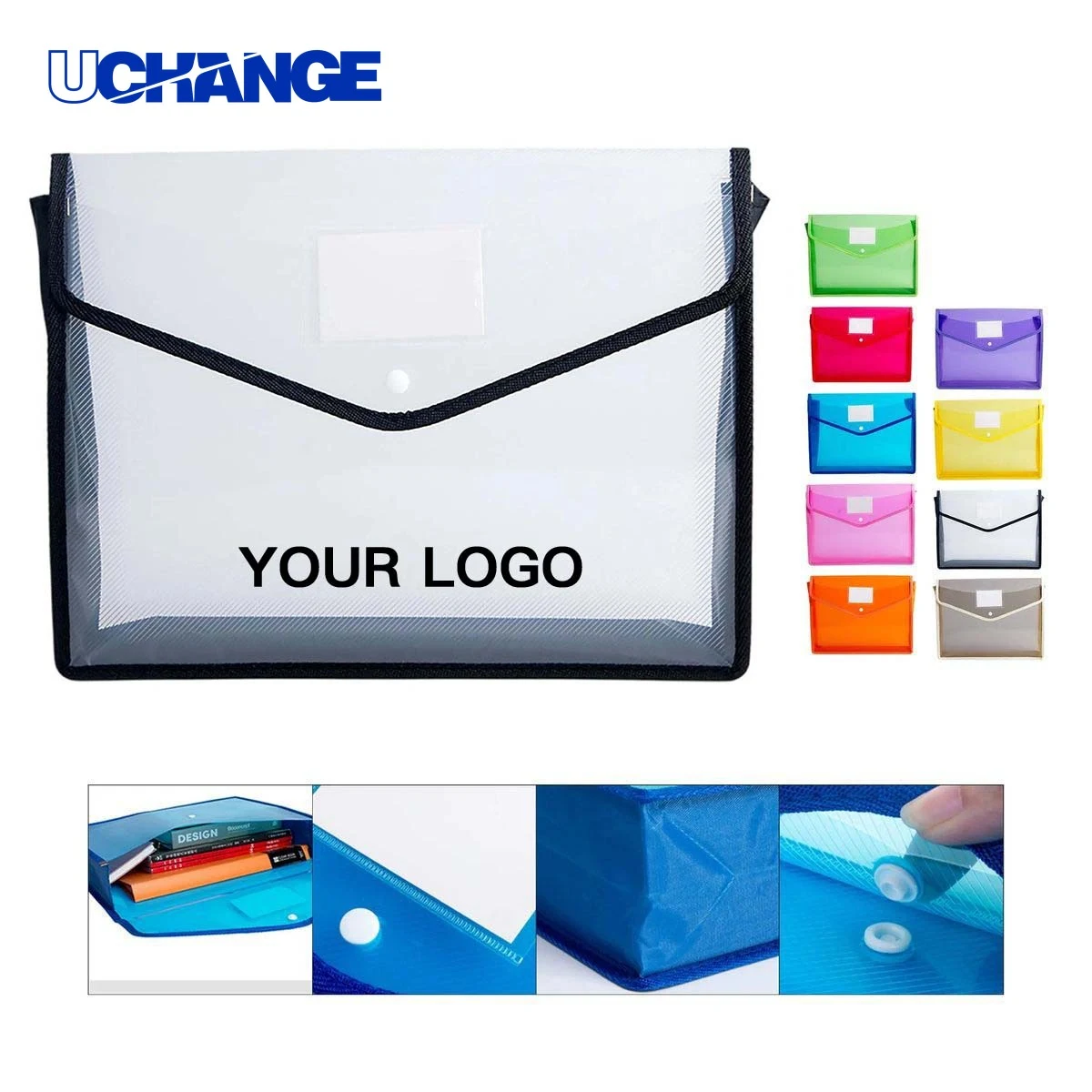 PP File Folder Organizer with Transparent Cover 1