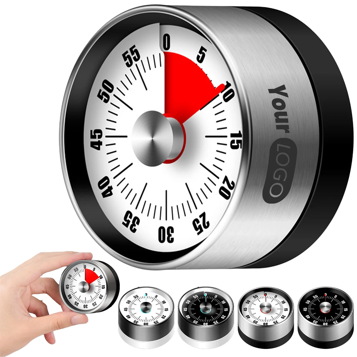 Stainless Steel Mechanical Magnetic Timer 1