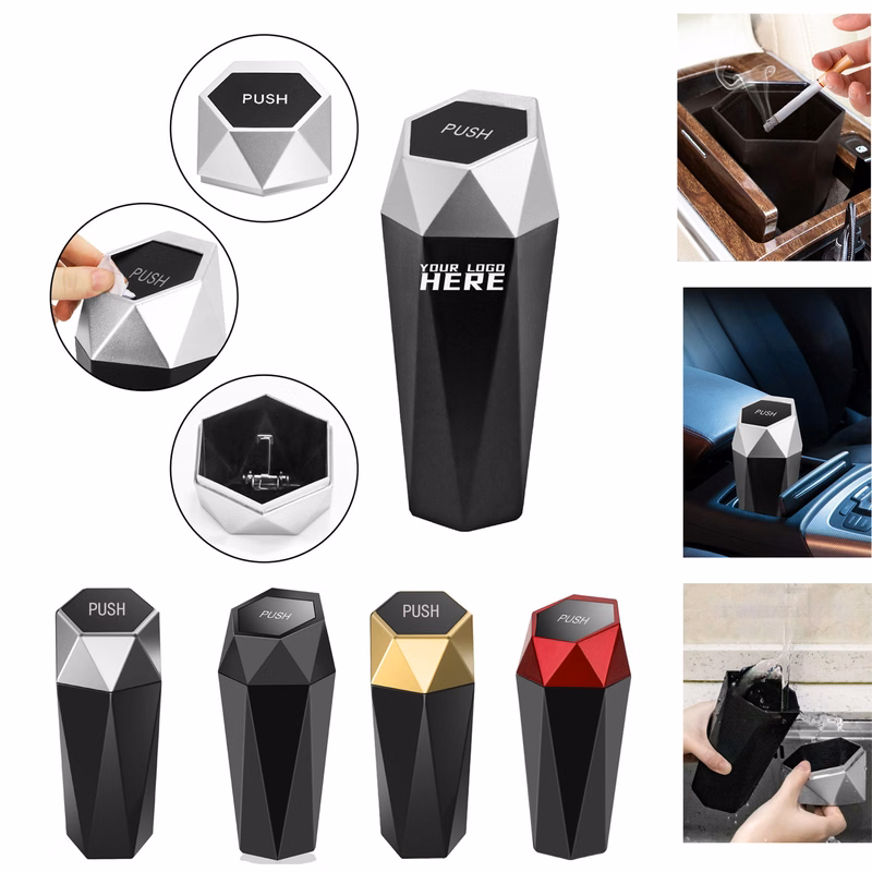 Diamond Design Mini Garbage Bin