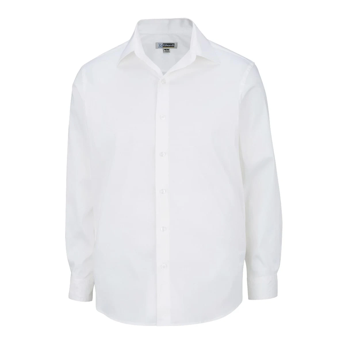 Stretch Broadcloth Long Sleeve Mens Shirt 1
