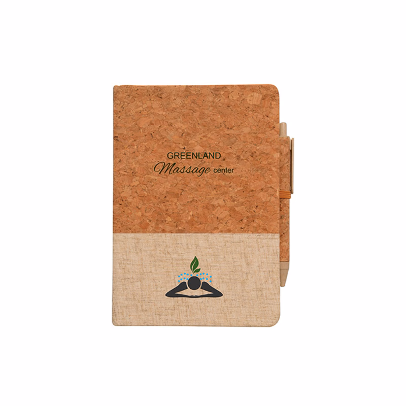 Hardcover Cork and Linen Journal