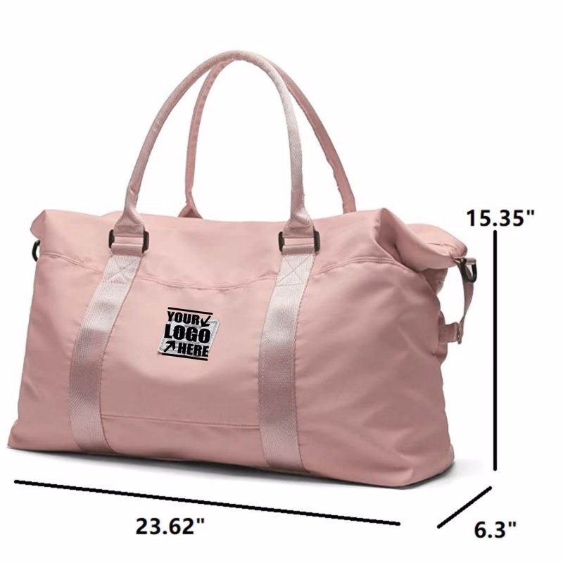 Oxford Fabric Travel Duffel Tote Bag Fit 15.6" Laptop