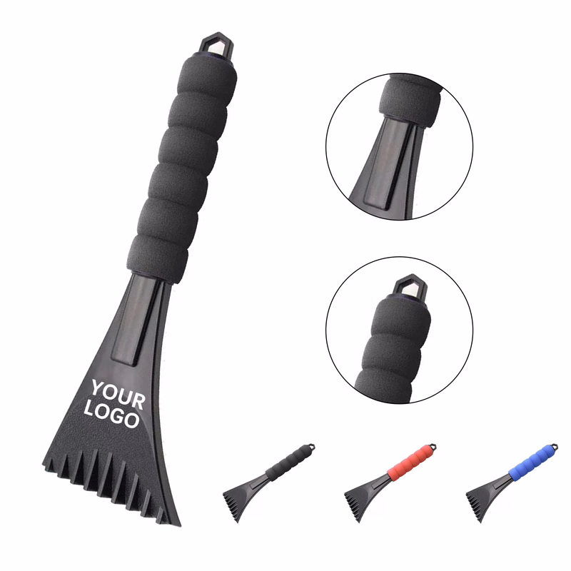 ABS Ice Scraper With EVA Foam Handle 11.5" x 4"