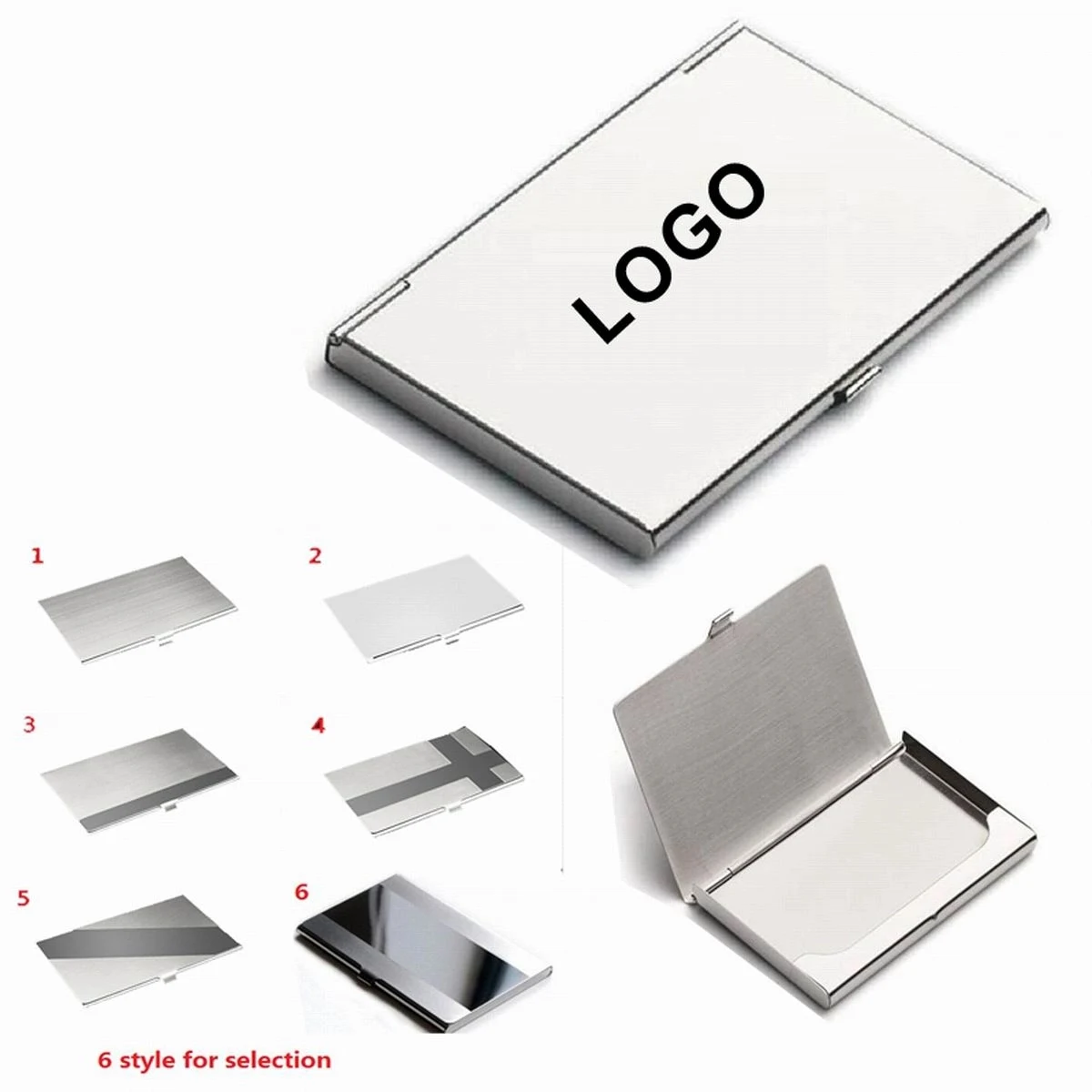 Stainless Steel Business Card Case 1