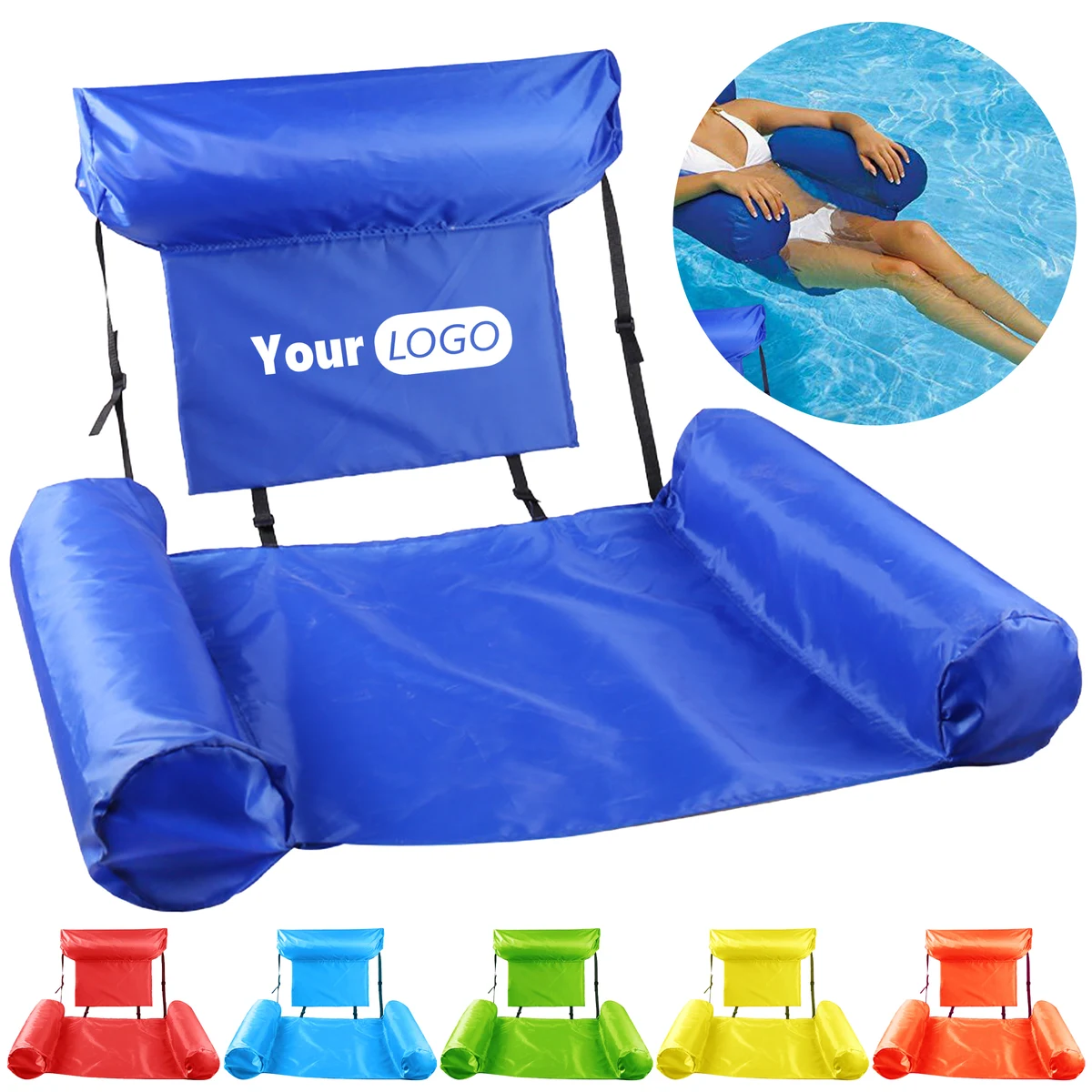 Pvc Foldable Inflatable Floating Bed Sofa 1
