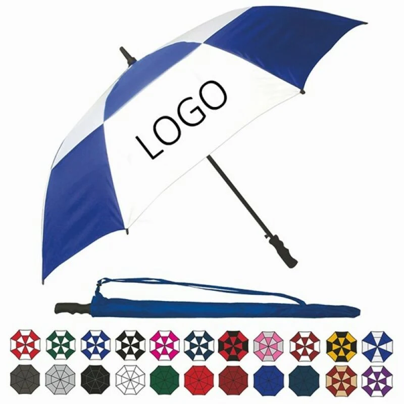 Wind-Vented Automatic Golf Umbrella 1