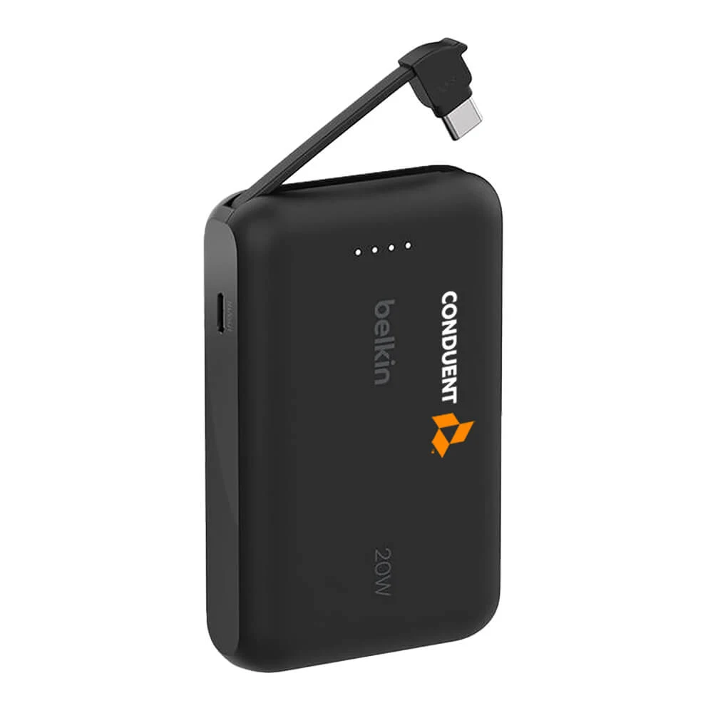 Belkin Power Bank 10K with Integrated Cable 1