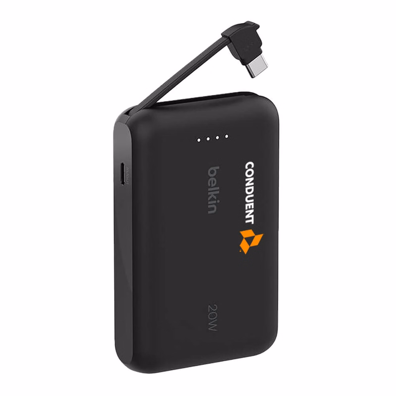 Belkin Power Bank 10K with Integrated Cable