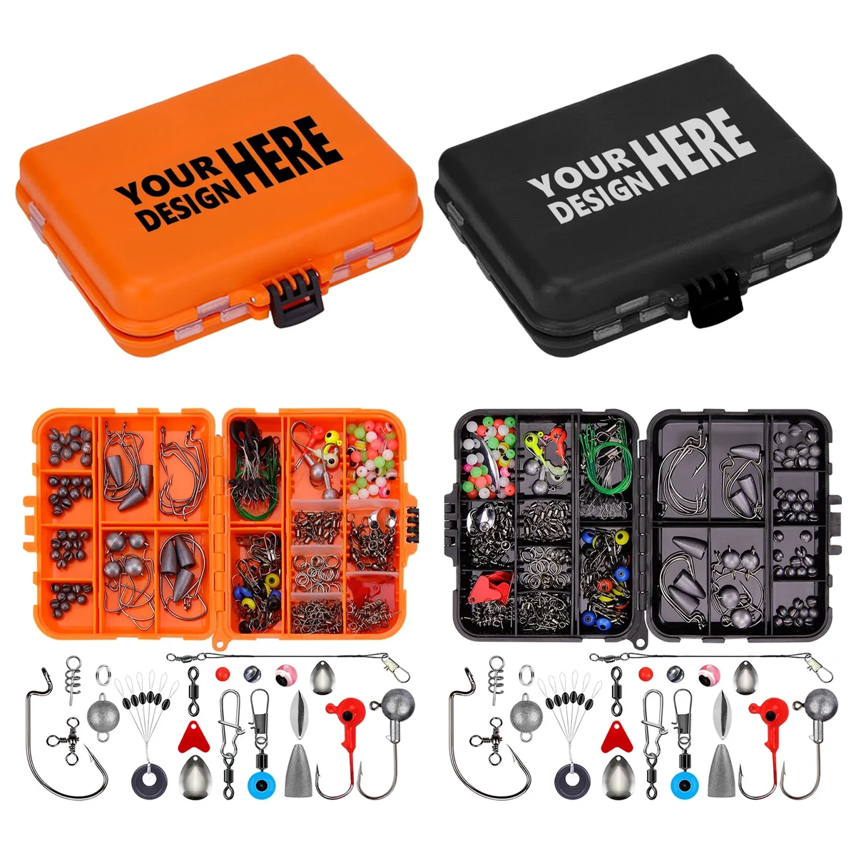 257 Piece Fishing Tackle Kit 1