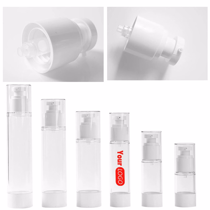 Transparent Press Type Vacuum Bottle