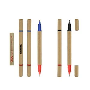 Kraft Paper Double Sided Pen 1