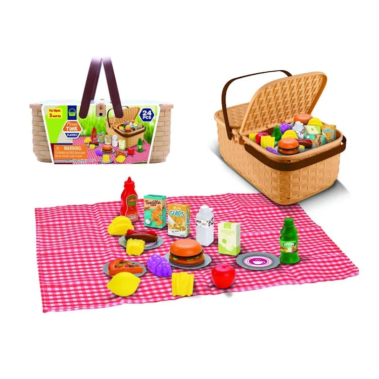 Picnic Time Basket Playset - 23 Piece 1