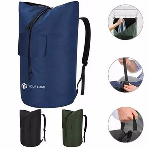 Extra Large College Laundry Bag Backpack with Shoulder Strap