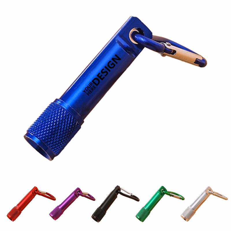 Small High-Lumen LED Flashlight with Aluminum Body
