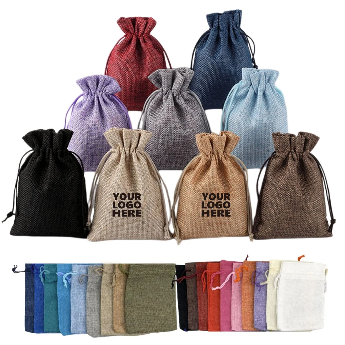 Linen Drawstring Dust Bag 1