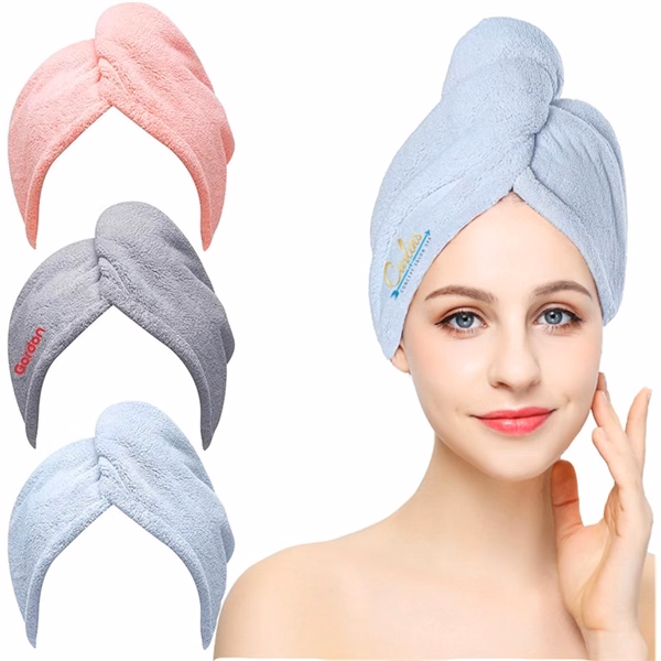 Microfiber Absorbent Hair Drying Caps