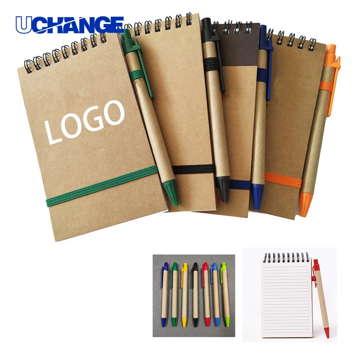 Eco Spiral Notebook with Pen 1