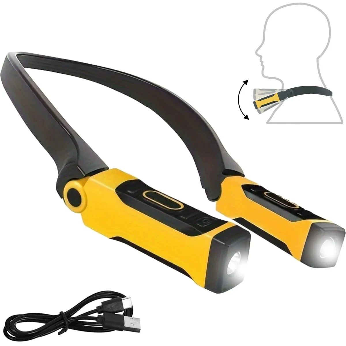 Rechargeable Neck Reading Light 1