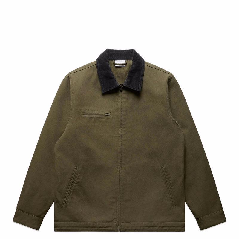 Canvas Cord Collar Jacket | 5533