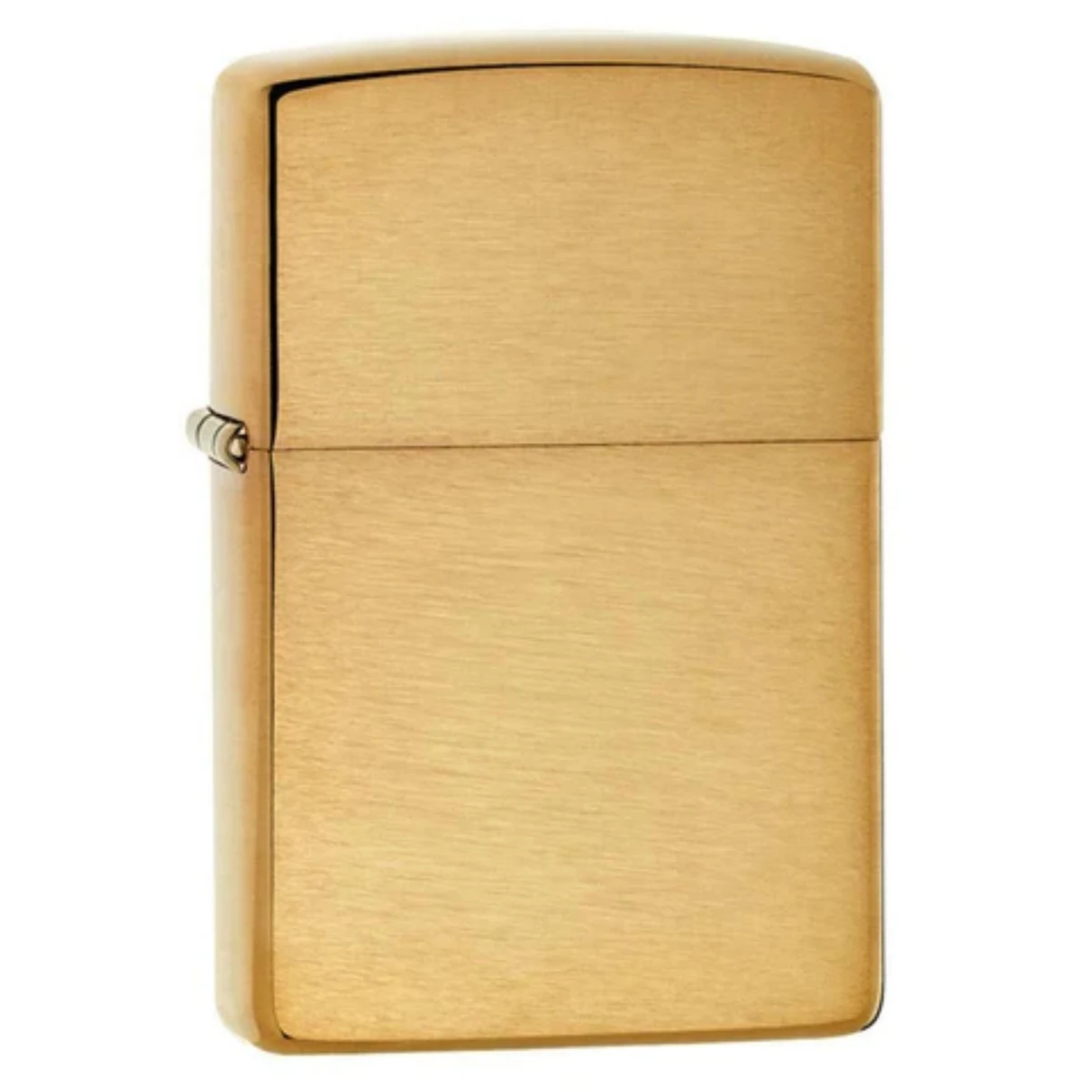 Genuine Zippo windproof lighter - Armor Brushed Brass 1