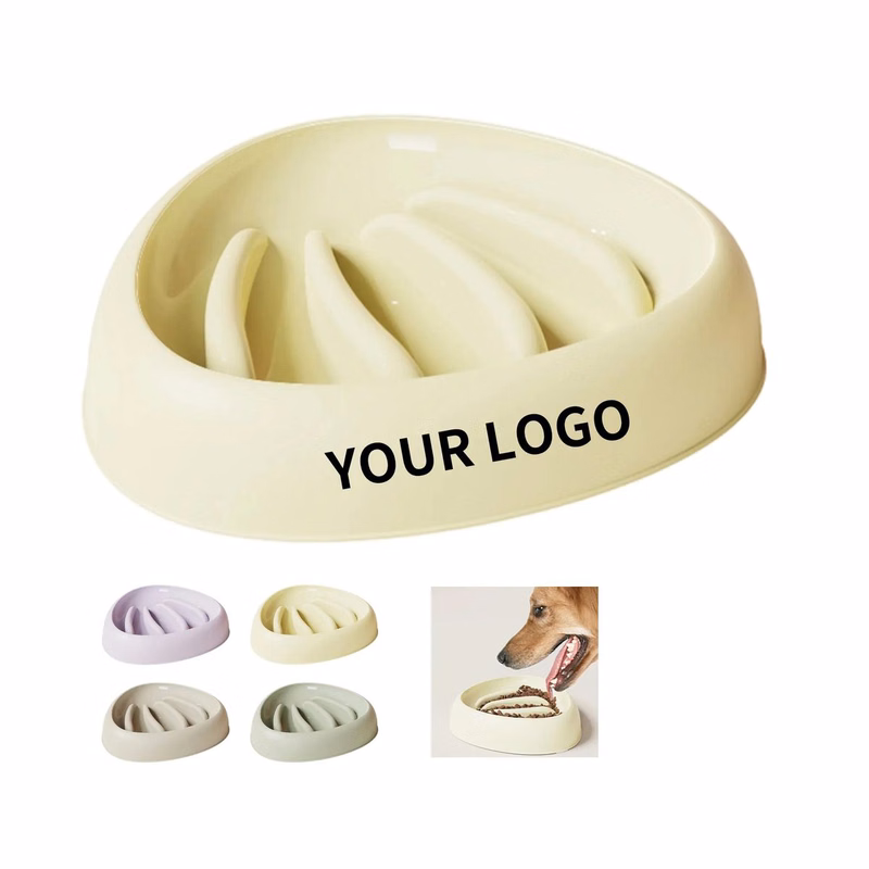 Plastic Pet Bowl with Lightweight and Easy Clean Body